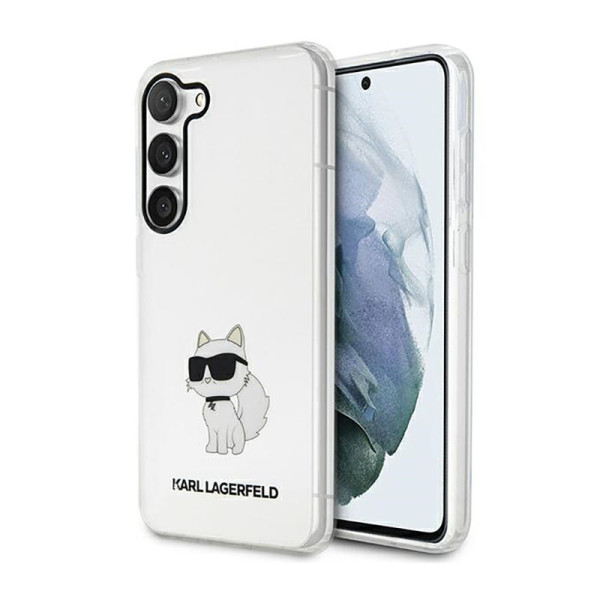 Etui Do Samsung Galaxy S23 Karl Lagerfeld Iml NFT Choupette Przezroczysty