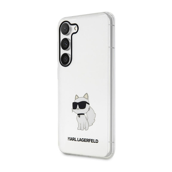 Etui Do Samsung Galaxy S23 Karl Lagerfeld Iml NFT Choupette Przezroczysty
