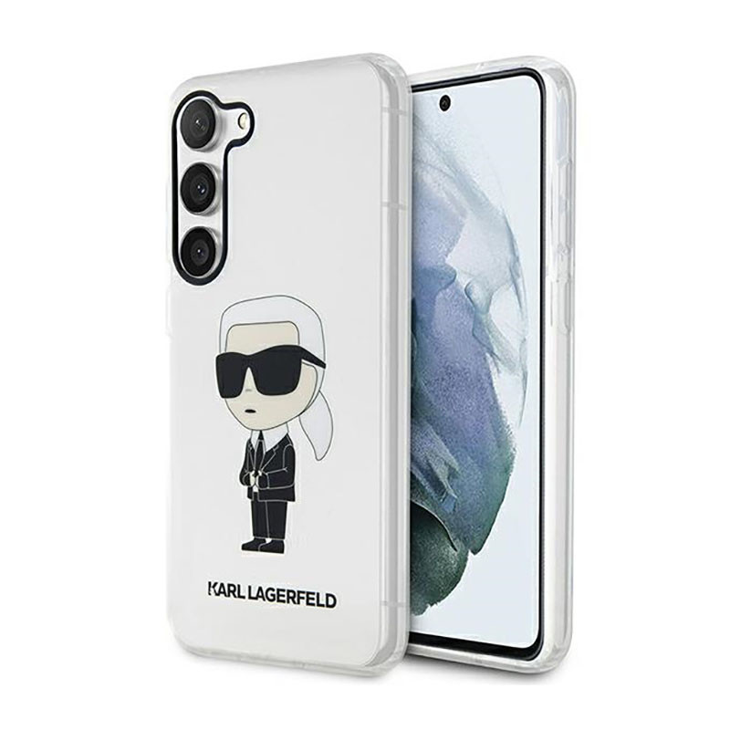 Etui Do Samsung Galaxy S23 Karl Lagerfeld Iml NFT Ikonik Przezroczysty