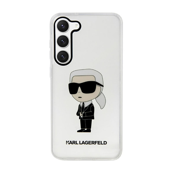Etui Do Samsung Galaxy S23 Karl Lagerfeld Iml NFT Ikonik Przezroczysty