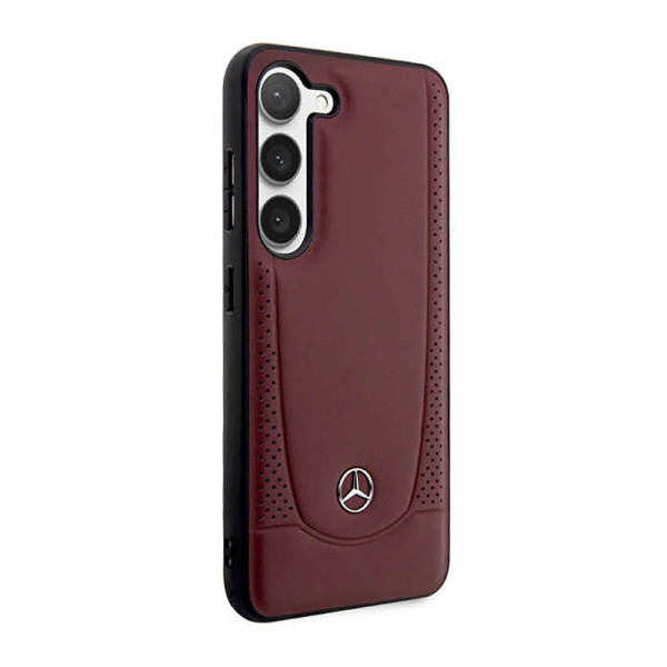 Etui Do Samsung Galaxy S23 Mercedes Leather Urban Line Czerwony