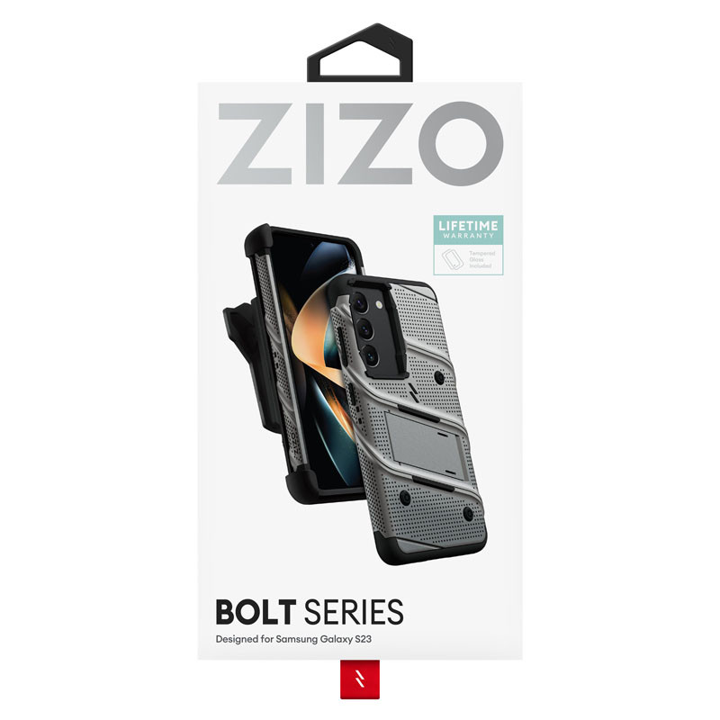 Etui Pancerne Do Samsung Galaxy S23 Ze Szkłem...