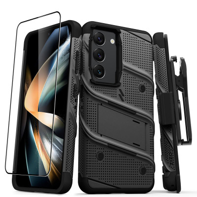 Etui Pancerne Do Samsung Galaxy S23 Ze Szkłem 9H Na Ekran...