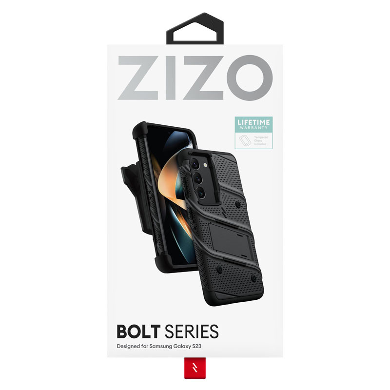 Etui Pancerne Do Samsung Galaxy S23 Ze Szkłem...