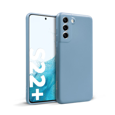 Etui Do Samsung Galaxy S22+ Crong Color Cover Niebieski