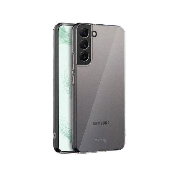 Etui Do Samsung Galaxy S22+ Crong Crystal Slim Cover Przezroczysty