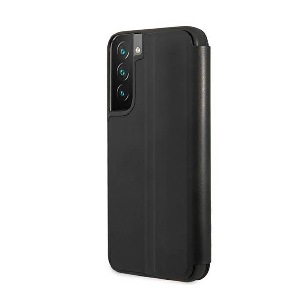 Etui Do Samsung Galaxy S22+ BMW Booktype M Collection Triangles Czarny