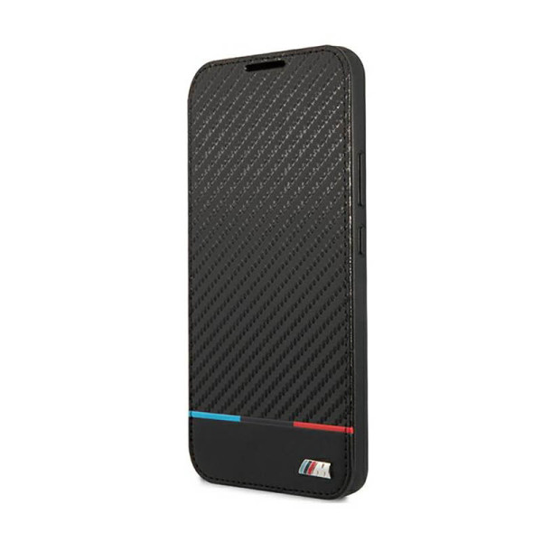 Etui Do Samsung Galaxy S22+ BMW Booktype M Collection Triangles Czarny