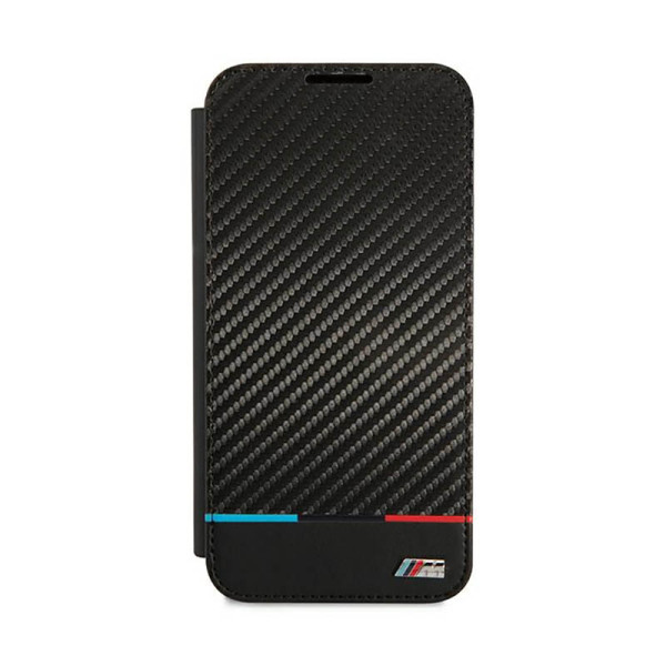 Etui Do Samsung Galaxy S22+ BMW Booktype M Collection Triangles Czarny