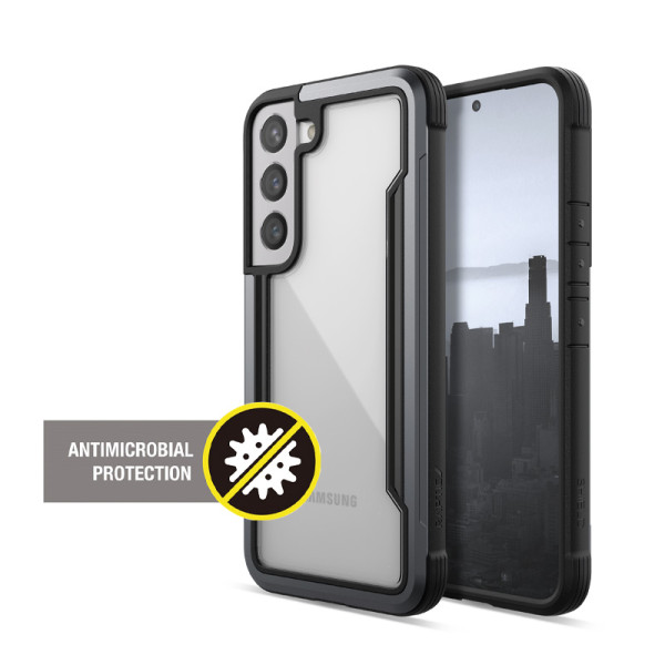 Etui Do Samsung Galaxy S22 5G ( Antimicrobial Protection ) X-Doria Raptic Shield Pro Czarny