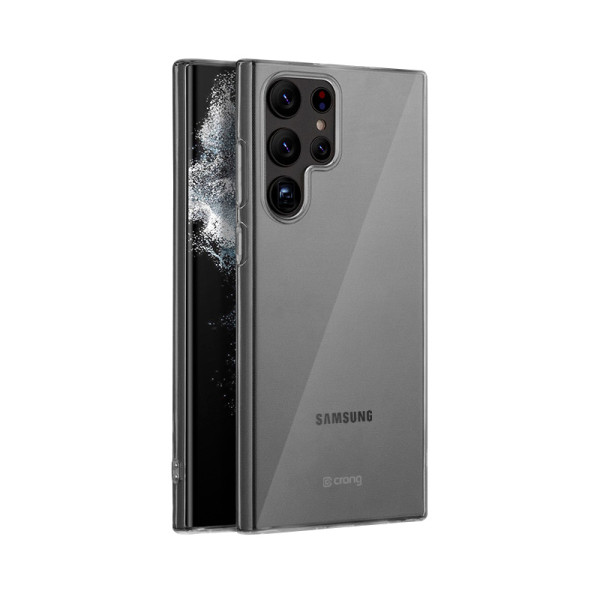 Etui Do Samsung Galaxy S22 Ultra Crong Crystal Slim Cover Przezroczysty