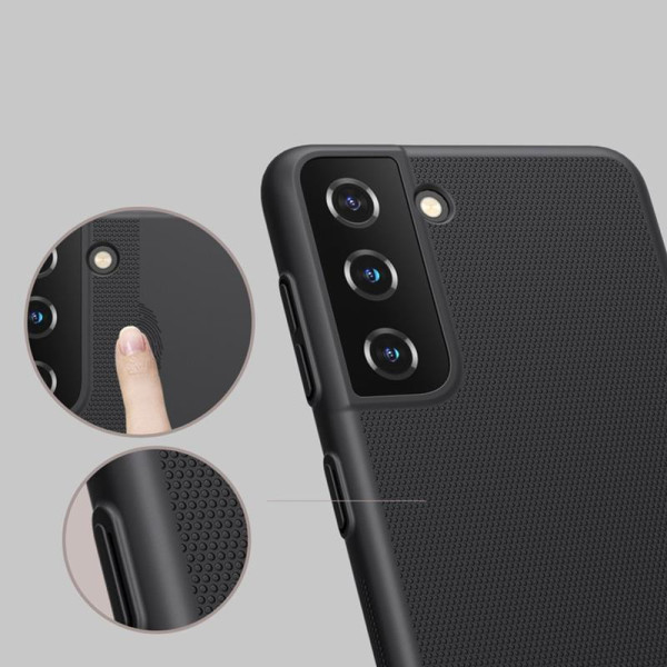 Etui Do Samsung Galaxy S21+ Nillkin Super Frosted Shield Czerwony