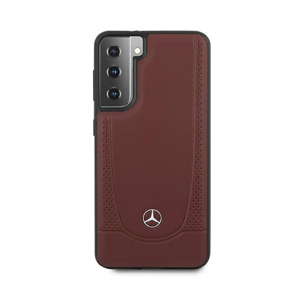 Etui Do Samsung Galaxy S21+ Mercedes Leather Urban Line Czerwony