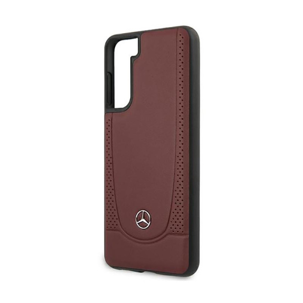 Etui Do Samsung Galaxy S21+ Mercedes Leather Urban Line Czerwony