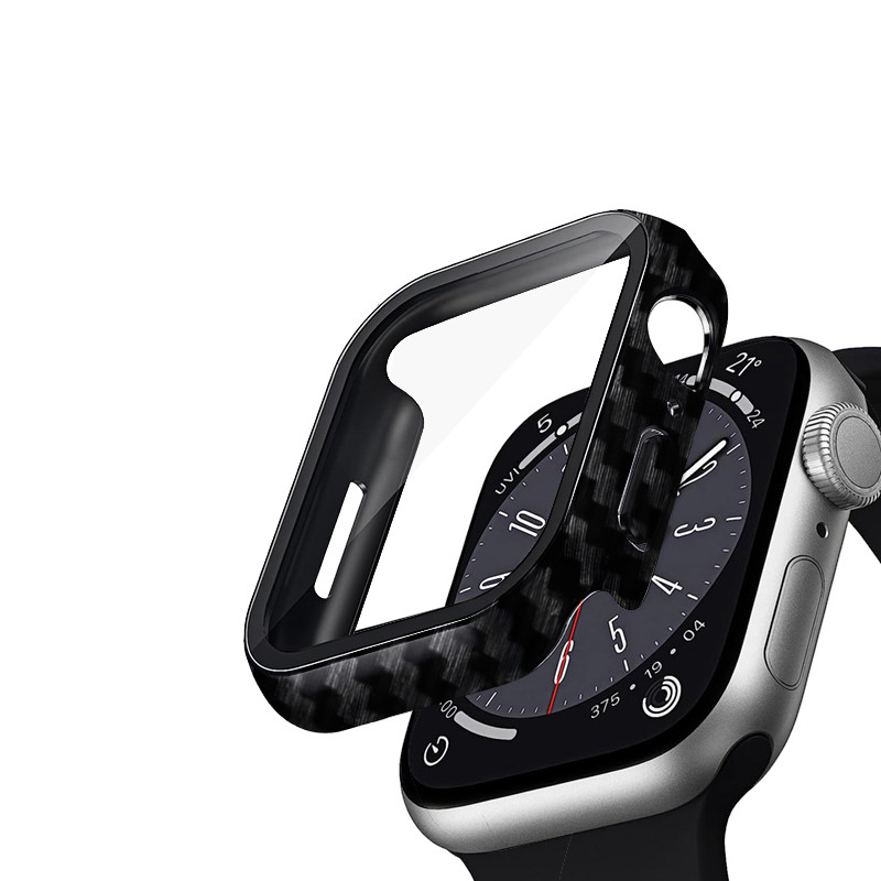 Etui Ze Szkłem Do Apple Watch 45 mm Crong...