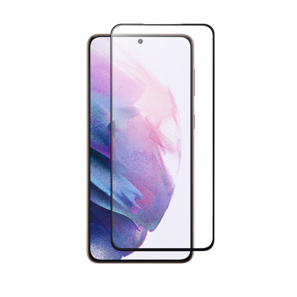 Szkło Hybrydowe Niepękające 9H Na Cały Ekran Samsung Galaxy S21 Crong 7D Nano Flexible Glass