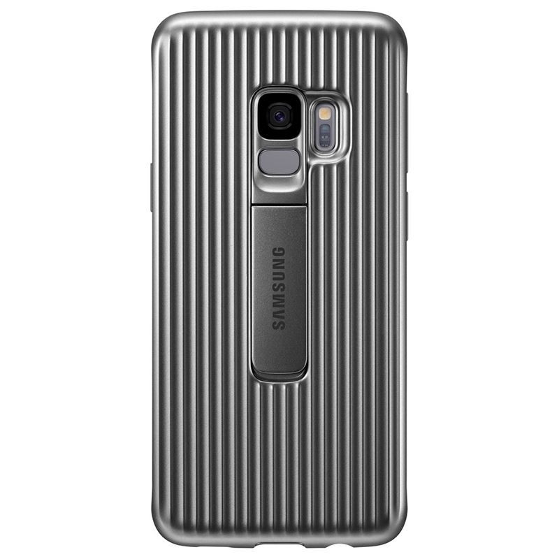 Etui Do Samsung Galaxy S9 Z Podstawką Samsung Protective Standing Cover Srebrny