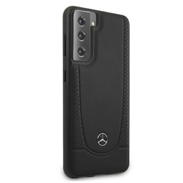 Etui Do Samsung Galaxy S21 mercedes Leather Urban Line Czarny