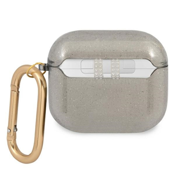 Etui Do AirPods 3 Guess 4G Glitter Czarny