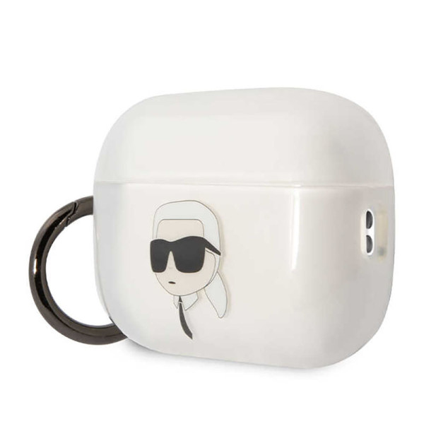 Etui Do AirPods Pro 2 Karl Lagerfeld NFT Ikonik Karl Head Przezroczysty