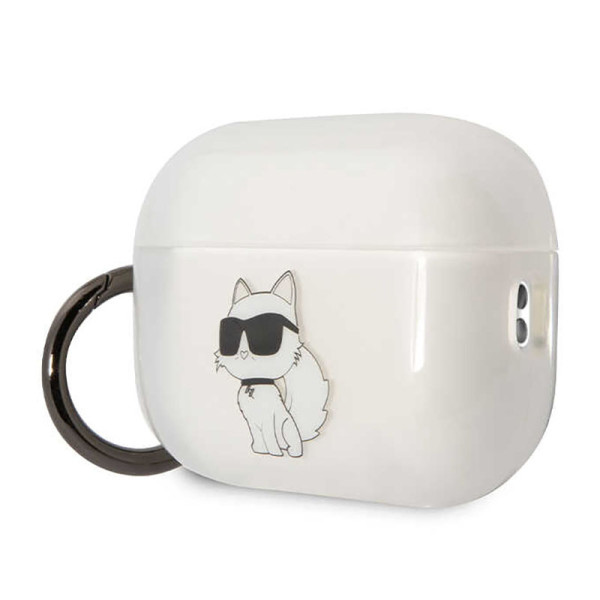 Etui Do AirPods Pro 2 Karl Lagerfeld NFT Ikonik Choupette Head Przezroczysty