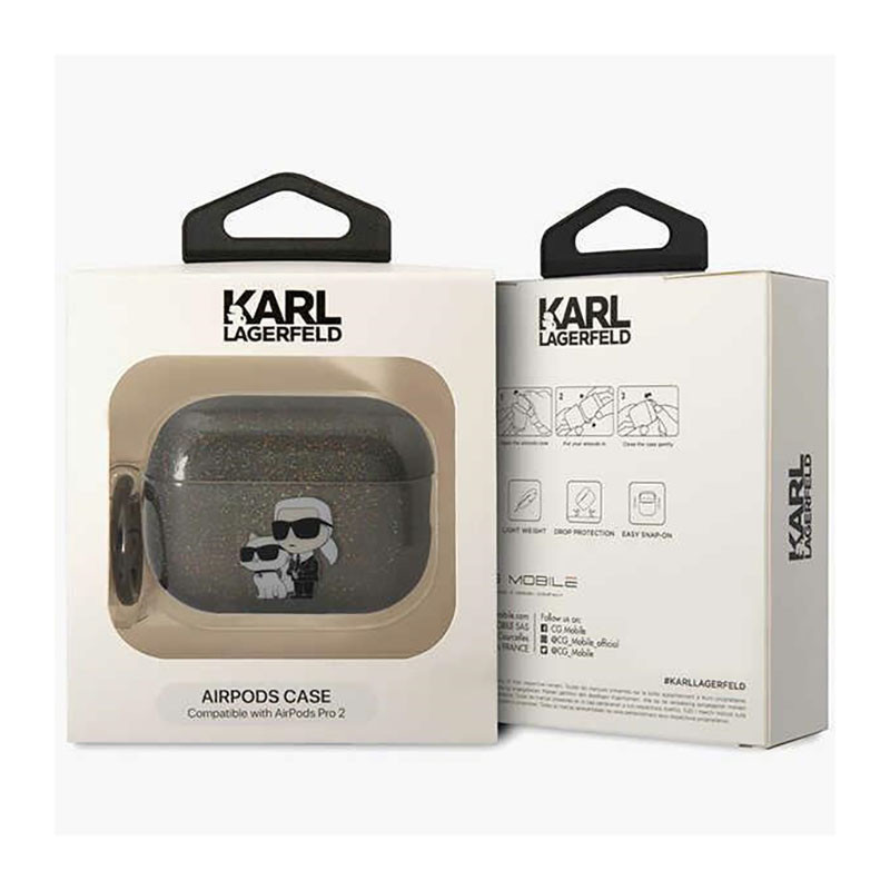 Etui Do AirPods Pro 2 Karl Lagerfeld Glitter...