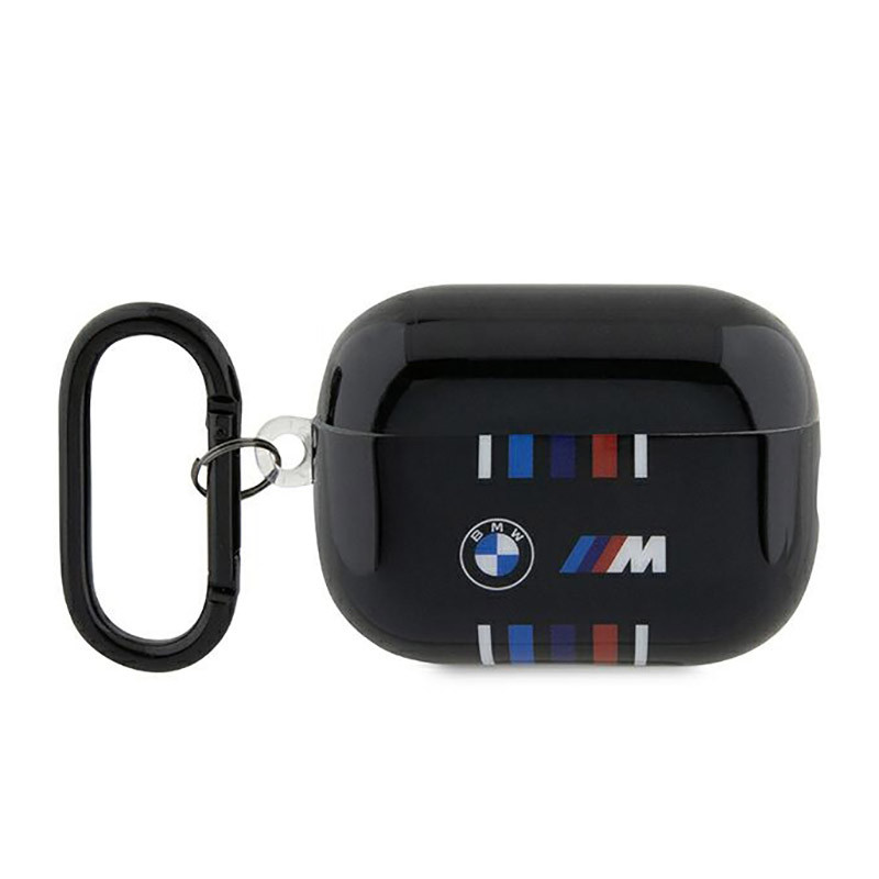 Etui Do AirPods Pro 2 BMW Multiple Colored Lines Czarny