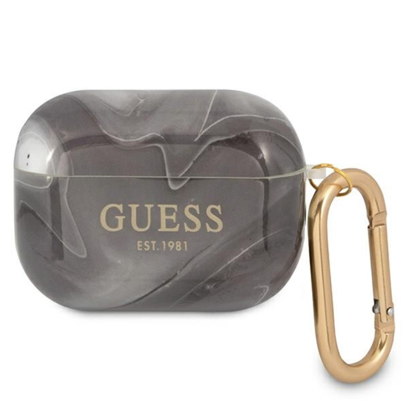 Etui Do AirPods Pro Guess Marble Est. Czarny