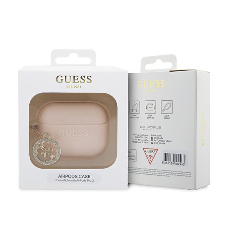 Etui Do AirPods Pro 2 Guess 3D Rubber 4G...