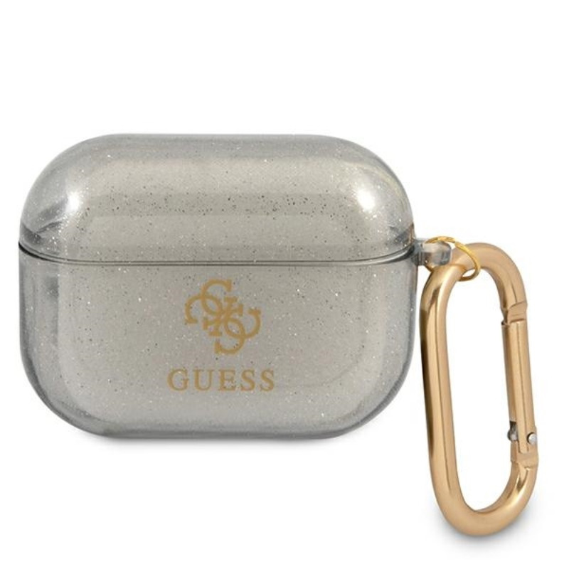 Etui Do AirPods Pro Guess Colored Glitter Czarny