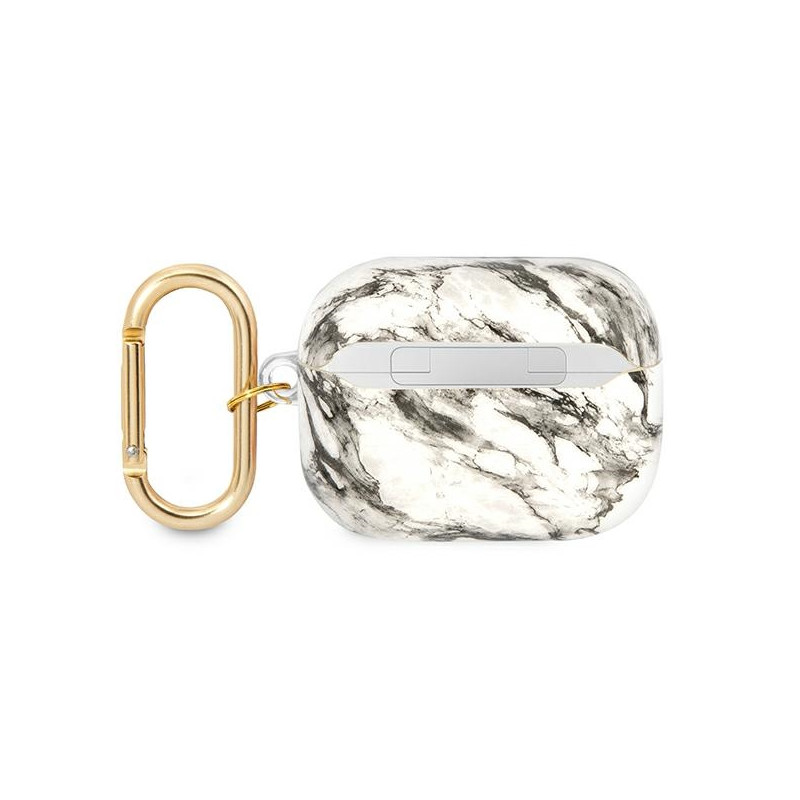 Etui Do AirPods Pro Guess Marble Strap Szary