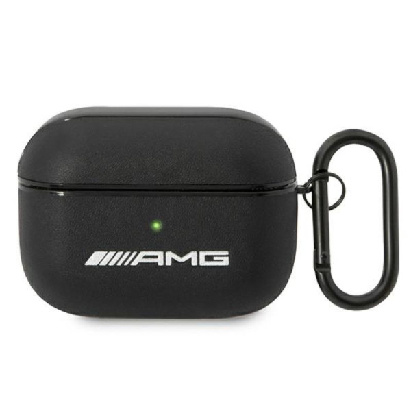 Etui Do AirPods Pro AMG Leather Big Logo Czarny