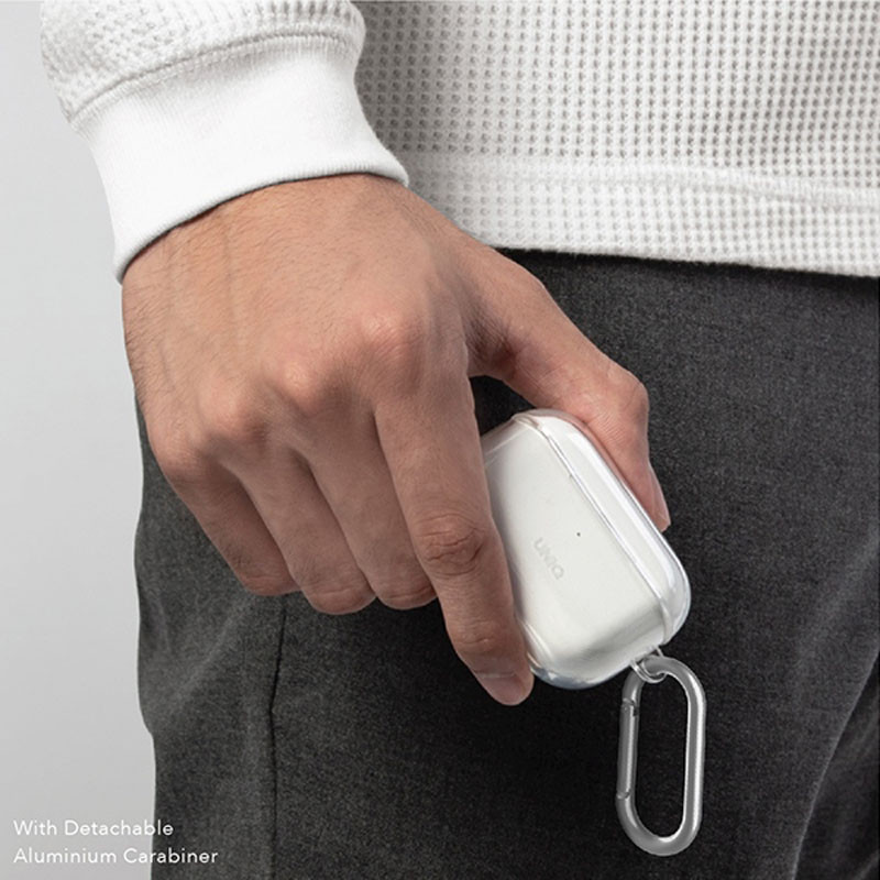 Etui Do Apple AirPods Pro Uniq Glase Szary