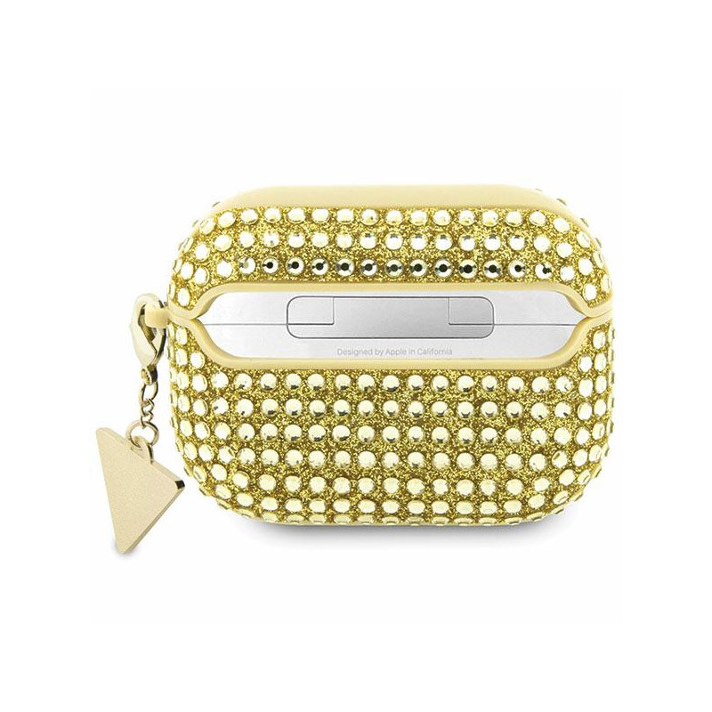 Etui Do AirPods Pro Guess Rhinestone Triangle...