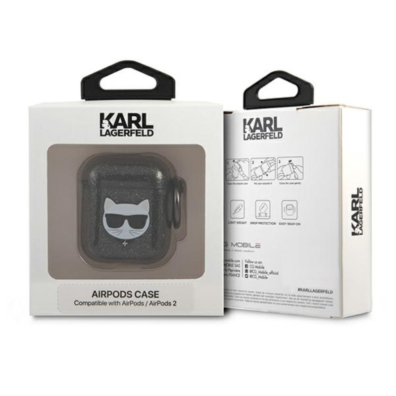 Etui Do AirPods Karl Lagerfeld Choupette Head...