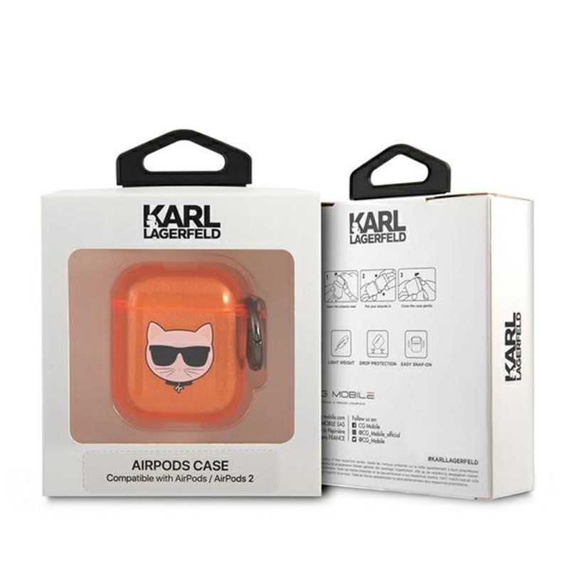 Etui Do AirPods Karl Lagerfeld Choupette Head...