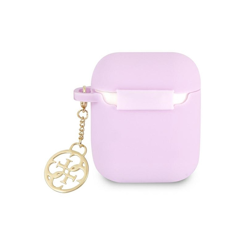 Etui Do AirPods Guess 4G Charms Silicone Case...