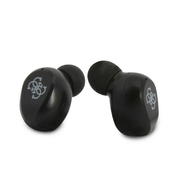 Słuchawki Tws + Etui Ładujące Guess True Wireless Earphones Bt5.0 5H Czarny