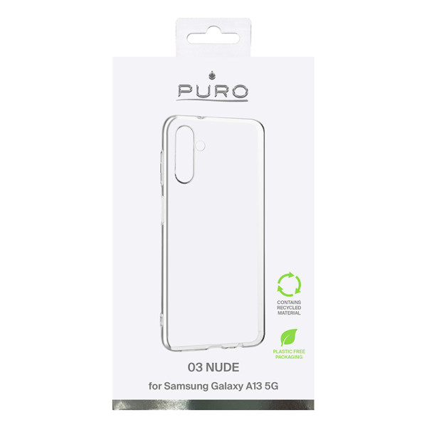 Etui Ekologiczne Do Samsung Galaxy A13 5G Puro 0.3 Nude Przezroczysty