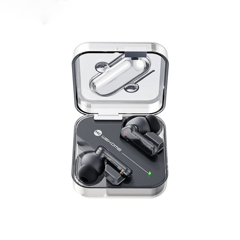 Słuchawki Bezprzewodowe Bluetooth V5.1 Tws Z Etui Ładującym Wekome V51 Vanguard Series Czarny