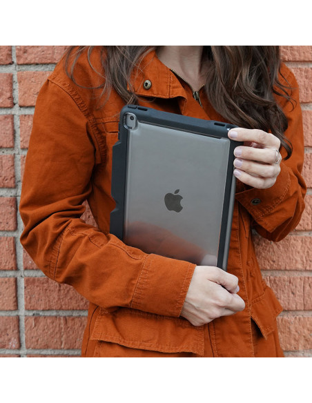 Etui Pancerne Do iPad 10.2 " ( 2021 - 2019 ) Mil-Std-810G STM Duxshell Duo Czarny