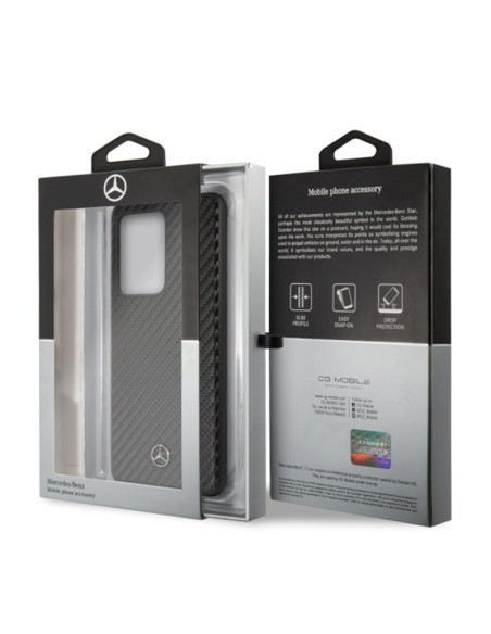Etui Do Samsung Galaxy S20 Ultra Mercedes Dynamic Hard Case Czarny