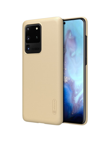 Etui Do Samsung Galaxy S20 Ultra Nillkin Super Frosted Shield Złoty