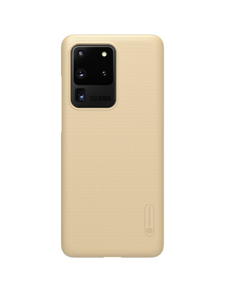 Etui Do Samsung Galaxy S20 Ultra Nillkin Super Frosted Shield Złoty
