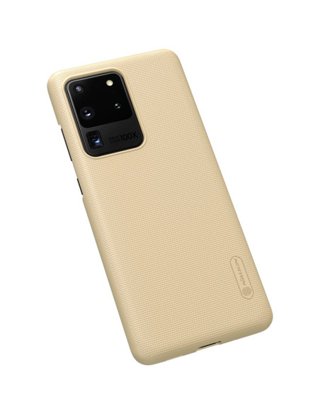 Etui Do Samsung Galaxy S20 Ultra Nillkin Super Frosted Shield Złoty