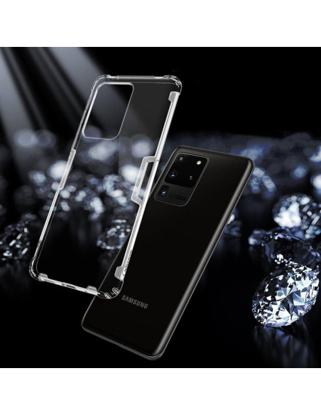 Etui Do Samsung Galaxy S20 Ultra Nillkin Nature Tpu Case Szary