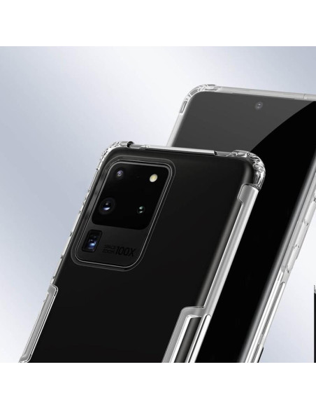 Etui Do Samsung Galaxy S20 Ultra Nillkin Nature Tpu Case Biały