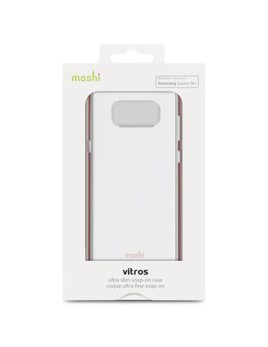 Etui Do Samsung Galaxy S8+ Moshi Vitros Różowy