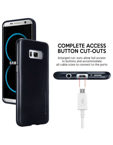Etui Do Samsung Galaxy S8+ Mercury I-Jelly Czarny