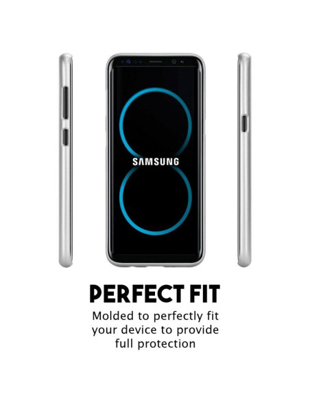 Etui Do Samsung Galaxy S8+ Mercury I-Jelly Srebrny